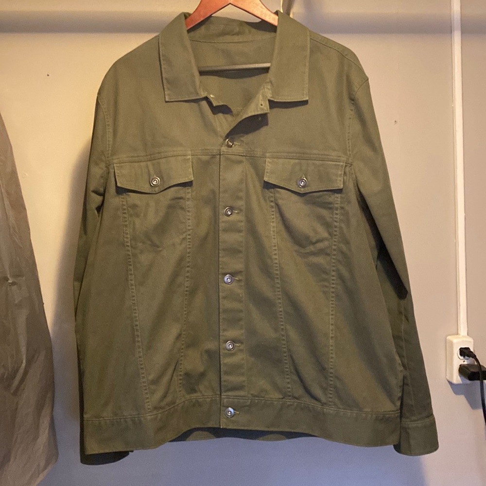 Green jacket